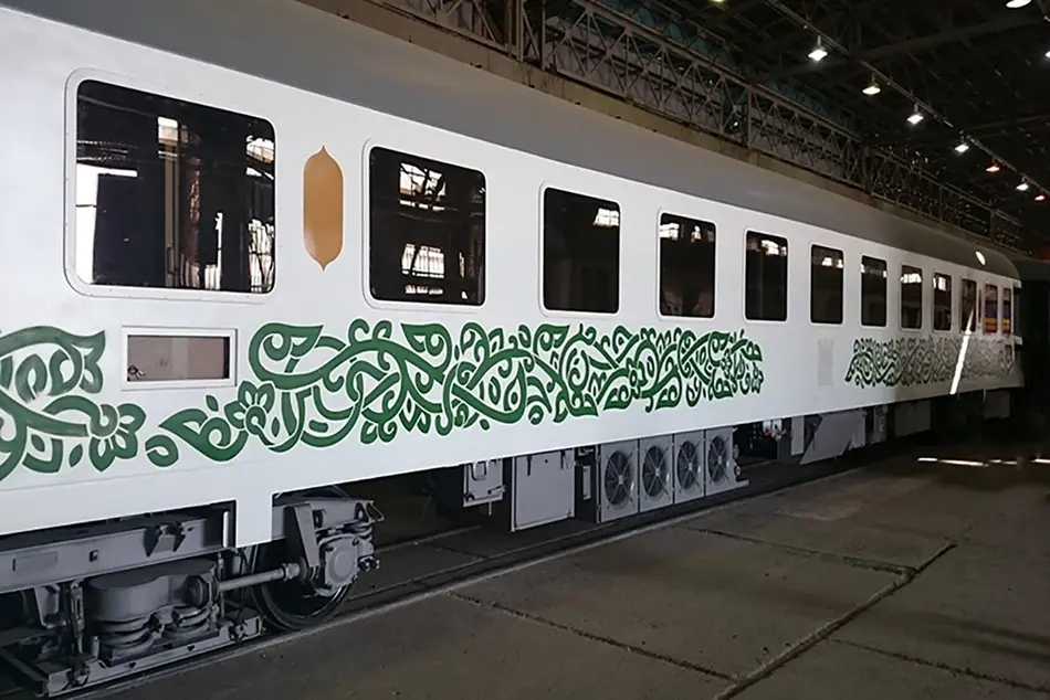تصویر قطار تهران به مشهد